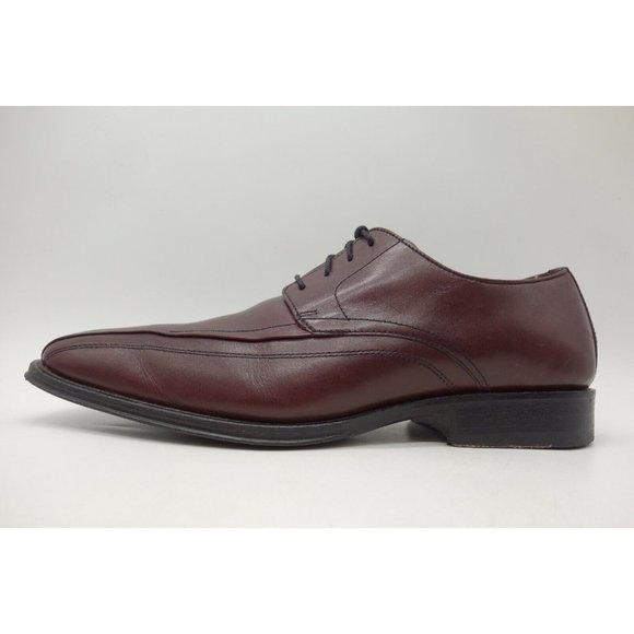 Johnston Murphy Burgundy Leather Lace Up Oxfords Shoes Men\'s 9.5 M main image 9